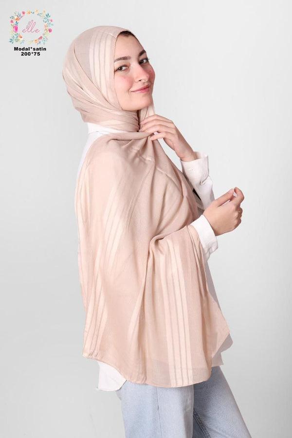 Dubbita Satin - Beige Glow
