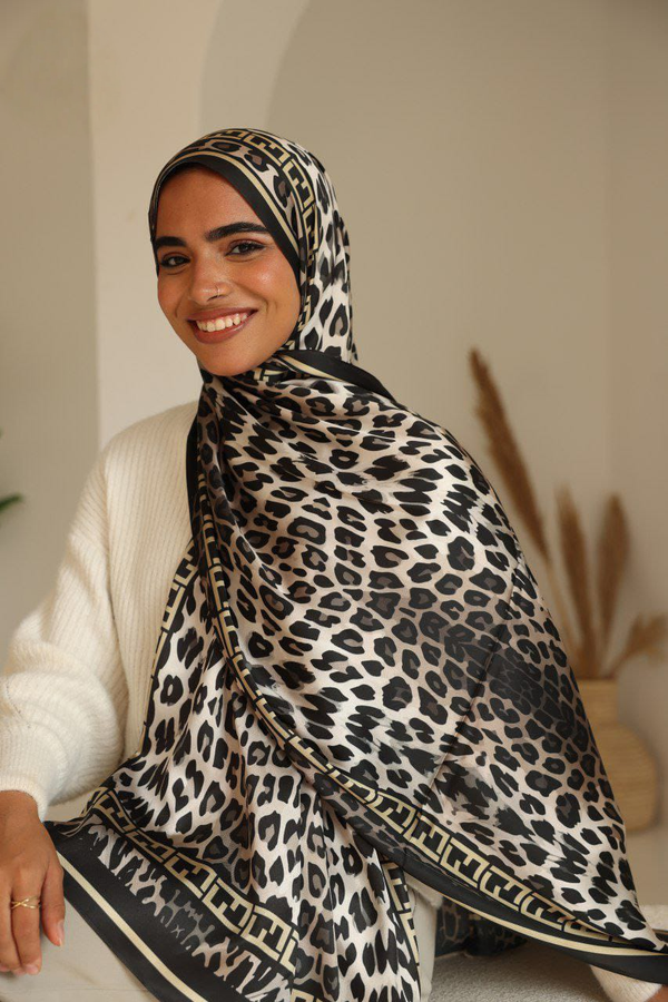 Savannah Luxe - Wild Spirit French Satin Scarf