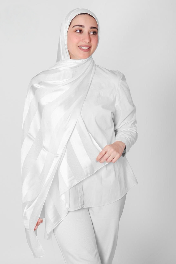 Dubbita Satin - Pure Snow