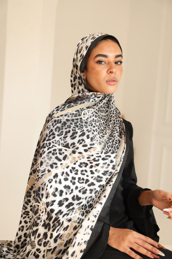 Savage Luxe - Leopard French Satin