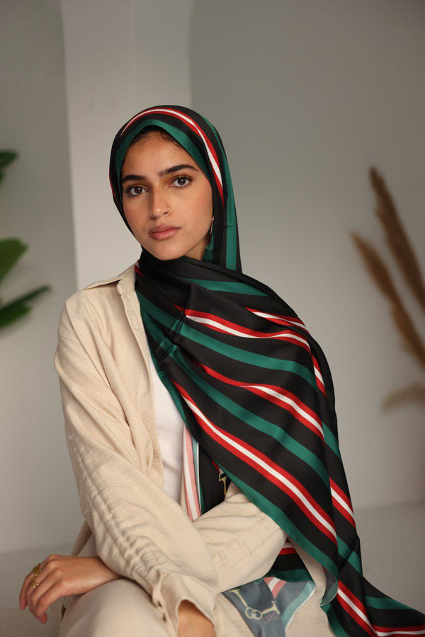 Midnight Stripes - French Satin Bold