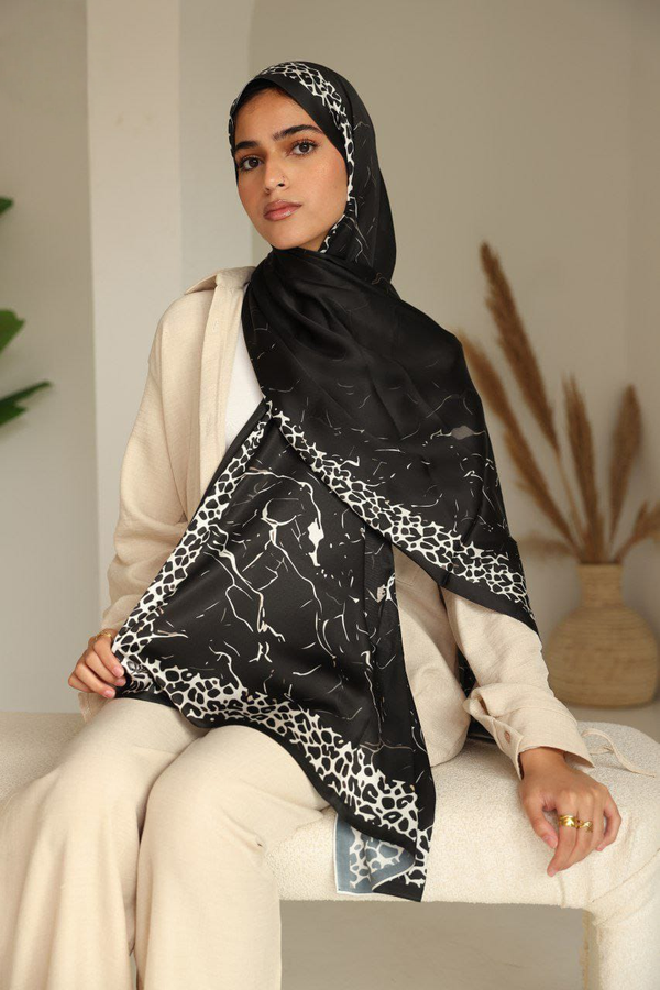 Noir Wild - French Satin Elegance