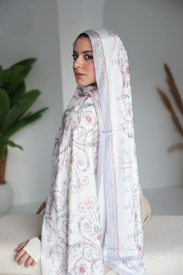 Parisian Garden - French Satin Elegance