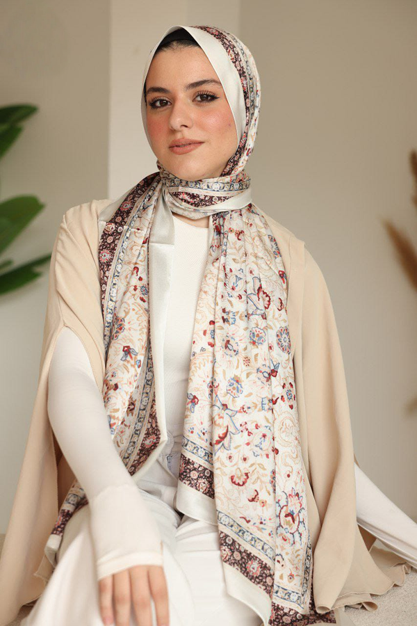 Parisian Bloom - French Satin Elegance