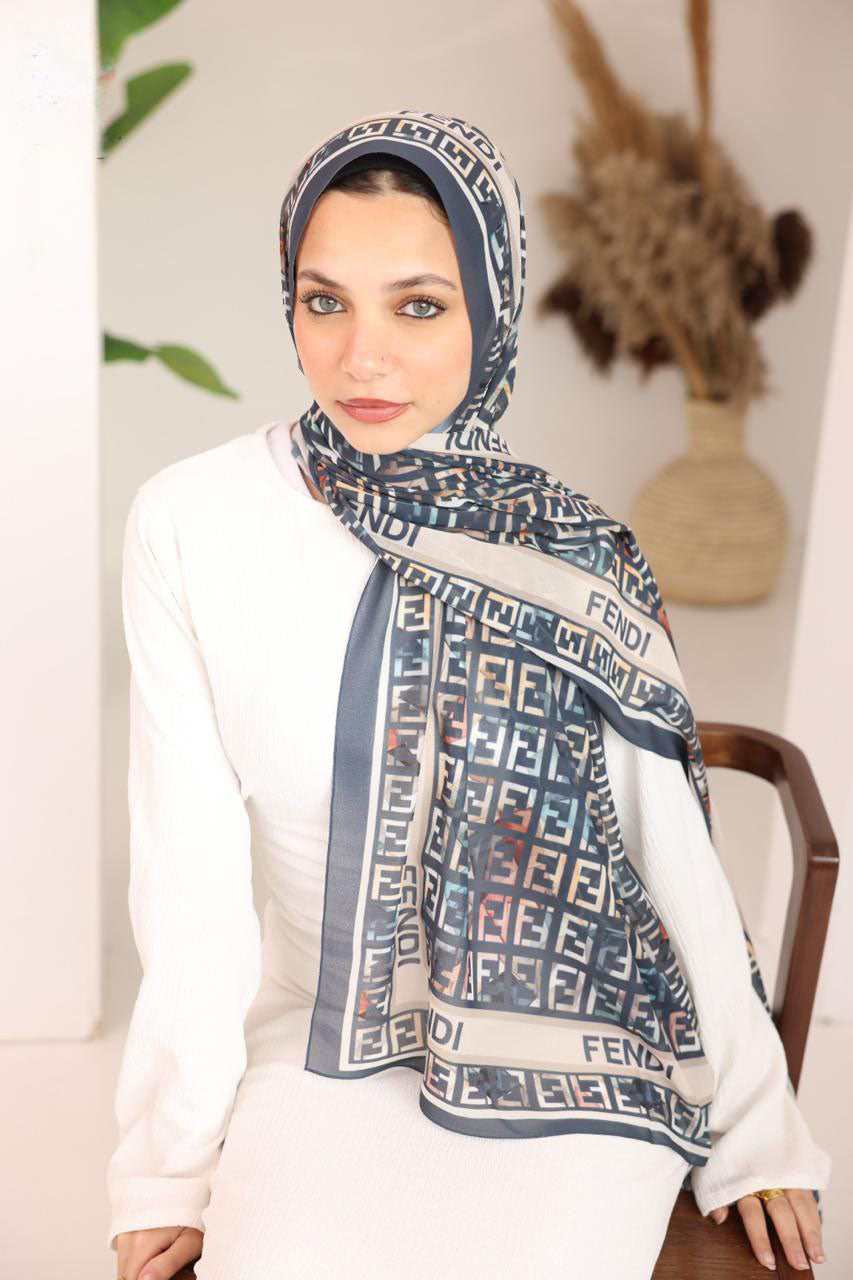 Fendi Midnight Charm Hijab